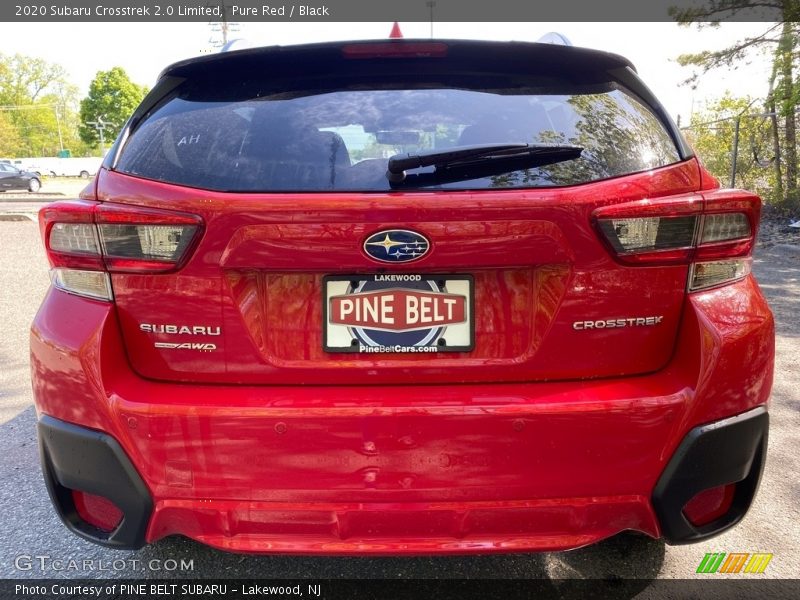 Pure Red / Black 2020 Subaru Crosstrek 2.0 Limited