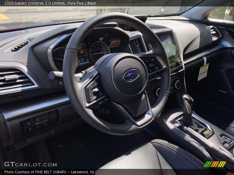 Pure Red / Black 2020 Subaru Crosstrek 2.0 Limited