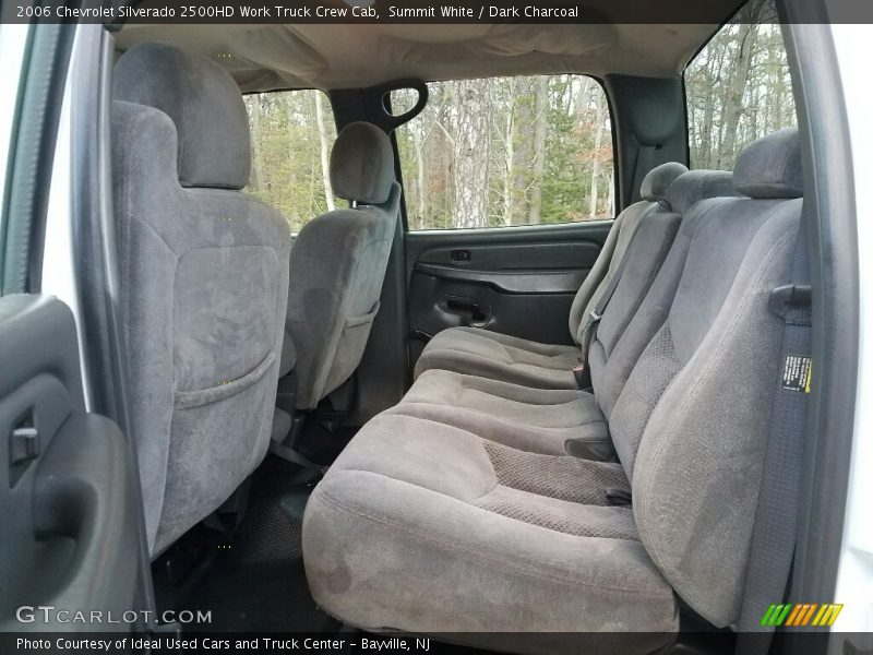 Rear Seat of 2006 Silverado 2500HD Work Truck Crew Cab