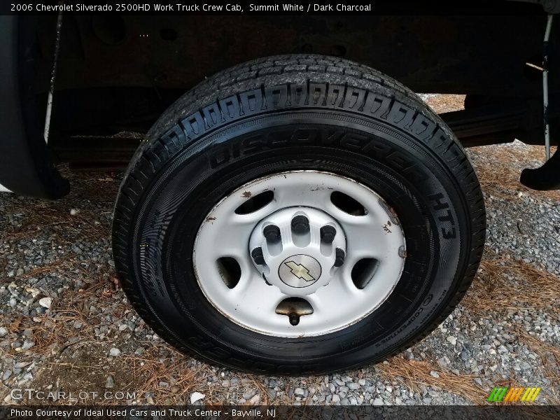Summit White / Dark Charcoal 2006 Chevrolet Silverado 2500HD Work Truck Crew Cab