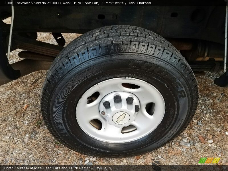 Summit White / Dark Charcoal 2006 Chevrolet Silverado 2500HD Work Truck Crew Cab