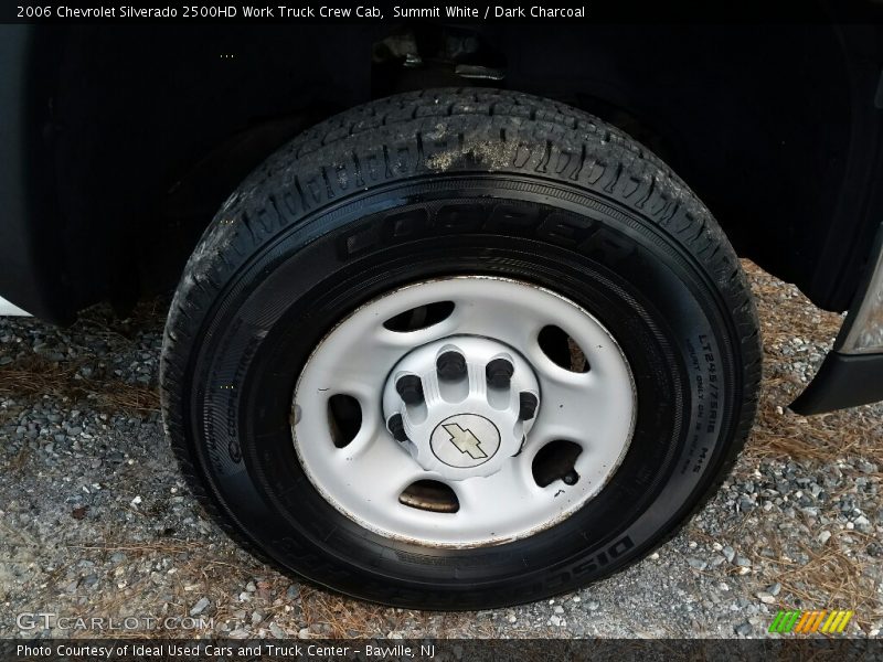 Summit White / Dark Charcoal 2006 Chevrolet Silverado 2500HD Work Truck Crew Cab