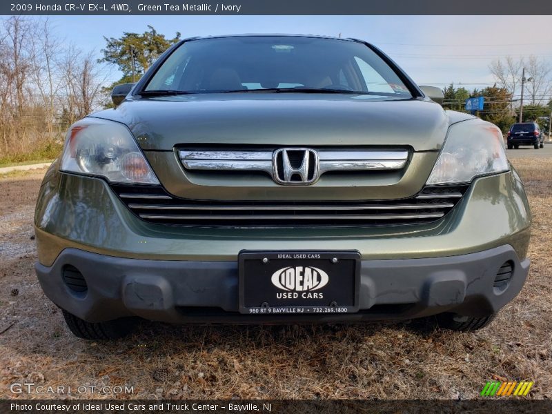 Green Tea Metallic / Ivory 2009 Honda CR-V EX-L 4WD