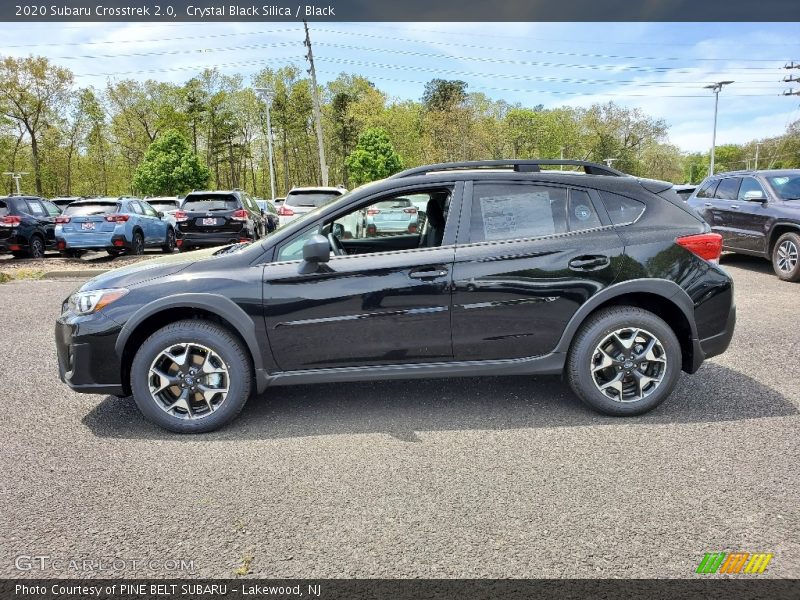 Crystal Black Silica / Black 2020 Subaru Crosstrek 2.0