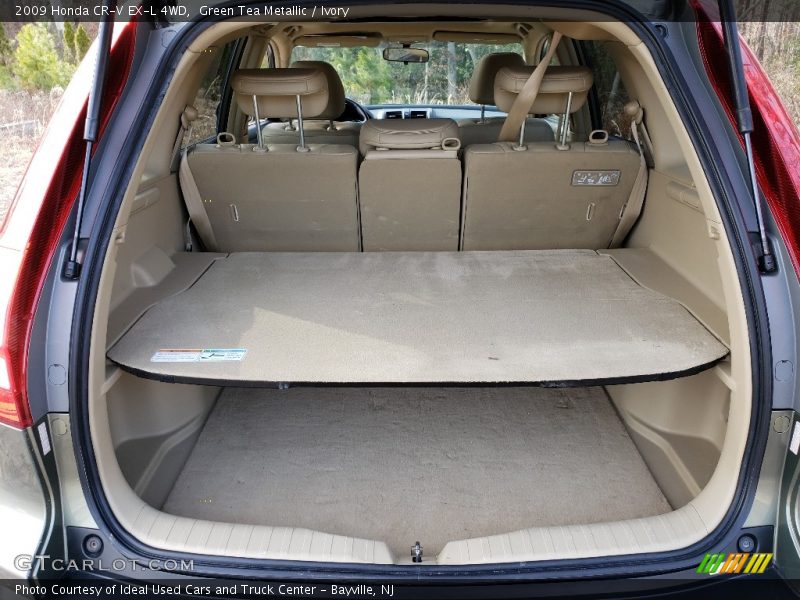 Green Tea Metallic / Ivory 2009 Honda CR-V EX-L 4WD