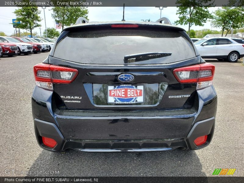 Crystal Black Silica / Black 2020 Subaru Crosstrek 2.0