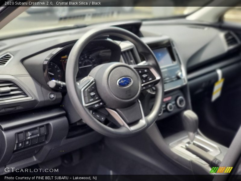 Crystal Black Silica / Black 2020 Subaru Crosstrek 2.0