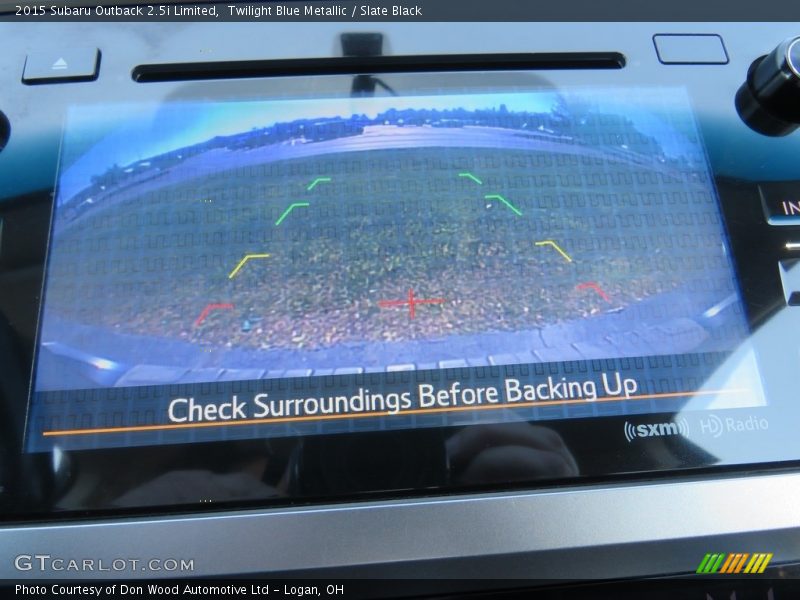 Twilight Blue Metallic / Slate Black 2015 Subaru Outback 2.5i Limited