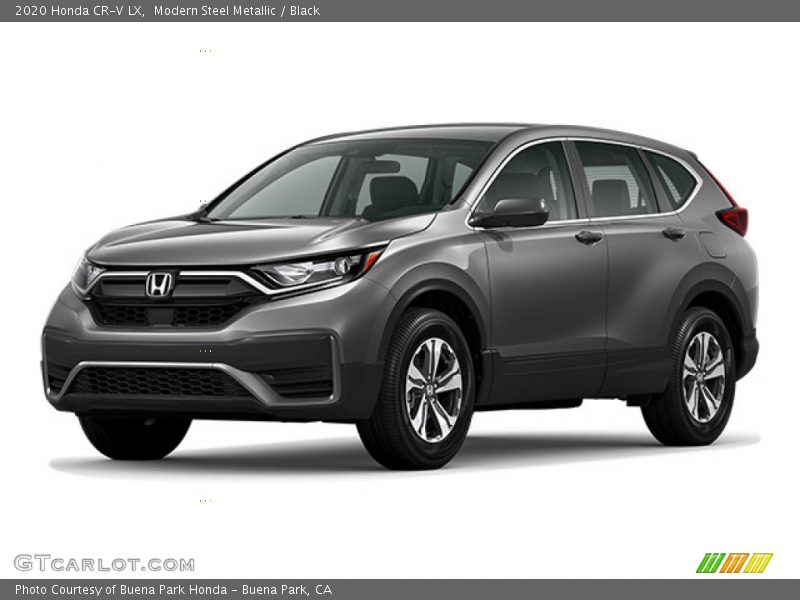 Modern Steel Metallic / Black 2020 Honda CR-V LX