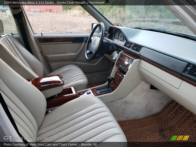 Front Seat of 1994 E 320 Estate