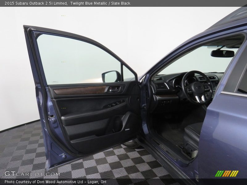 Twilight Blue Metallic / Slate Black 2015 Subaru Outback 2.5i Limited