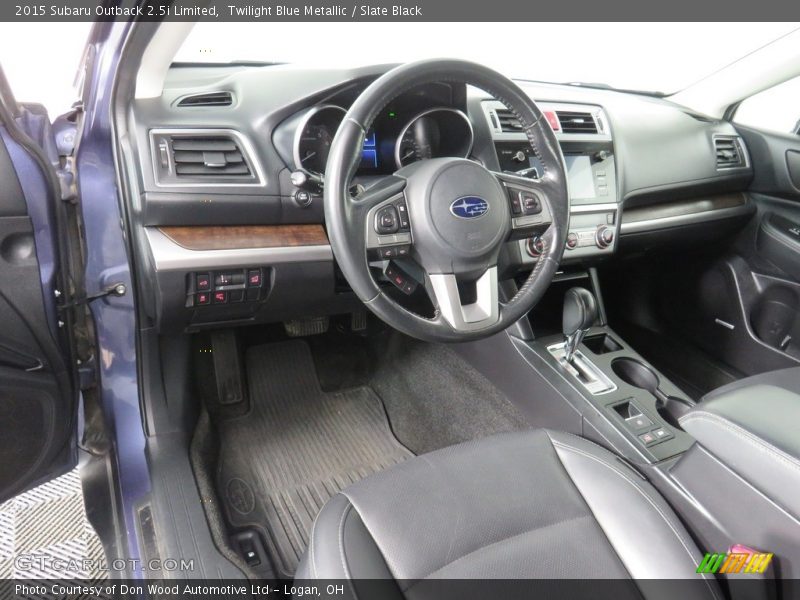  2015 Outback 2.5i Limited Slate Black Interior