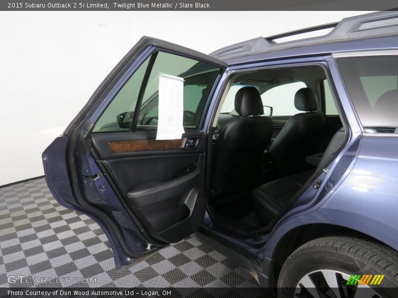 Twilight Blue Metallic / Slate Black 2015 Subaru Outback 2.5i Limited