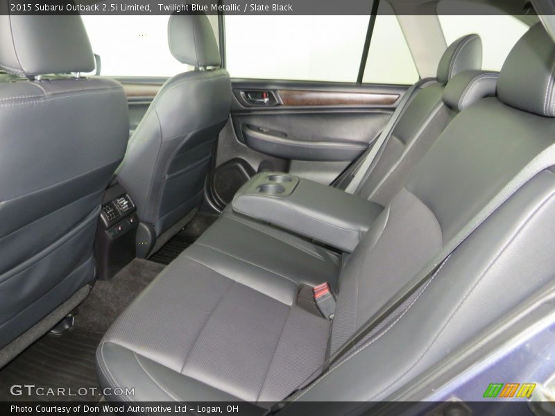 Rear Seat of 2015 Outback 2.5i Limited