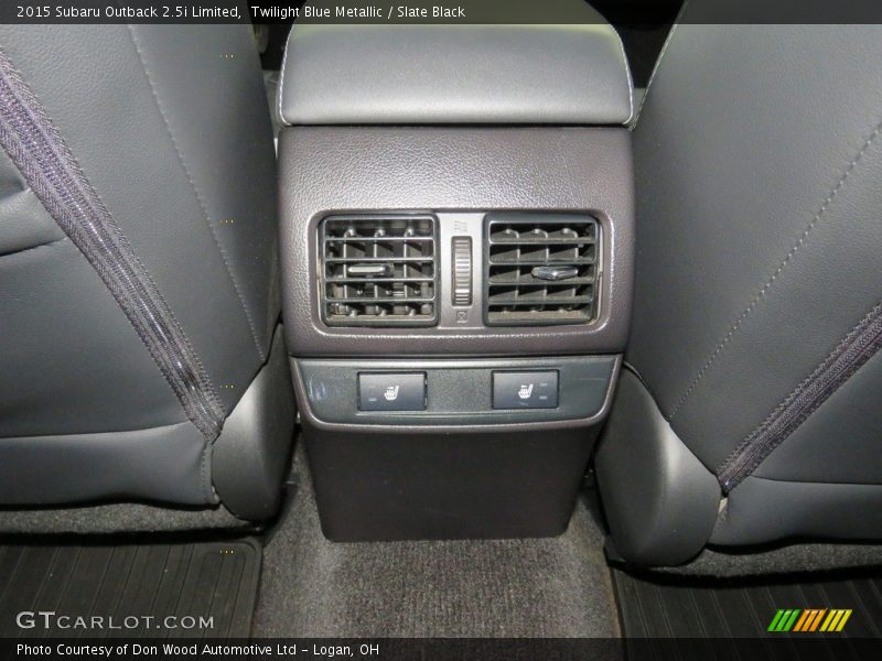 Twilight Blue Metallic / Slate Black 2015 Subaru Outback 2.5i Limited