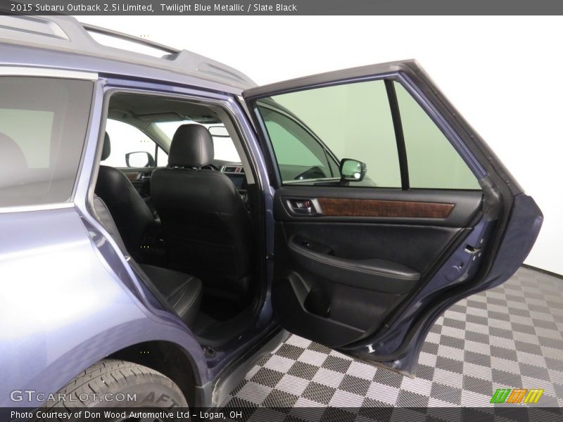 Twilight Blue Metallic / Slate Black 2015 Subaru Outback 2.5i Limited