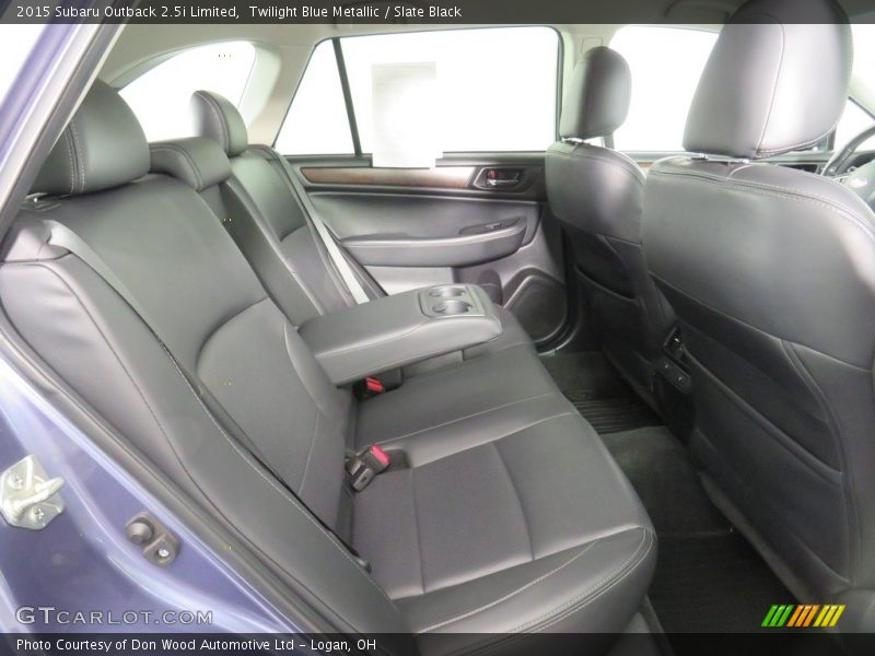 Rear Seat of 2015 Outback 2.5i Limited