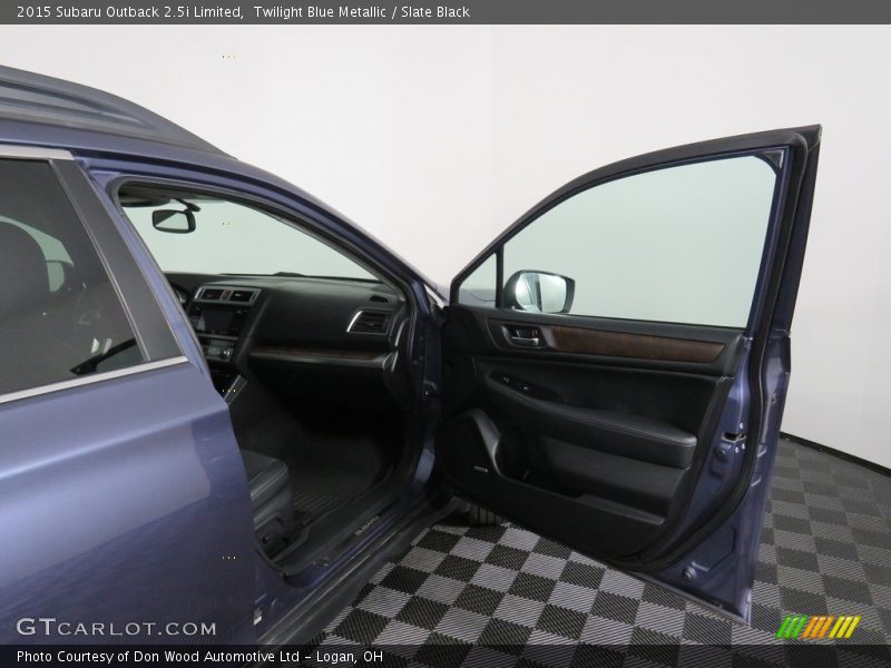 Twilight Blue Metallic / Slate Black 2015 Subaru Outback 2.5i Limited