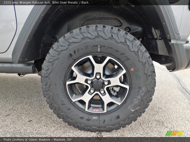 Billet Silver Metallic / Black 2020 Jeep Wrangler Rubicon 4x4