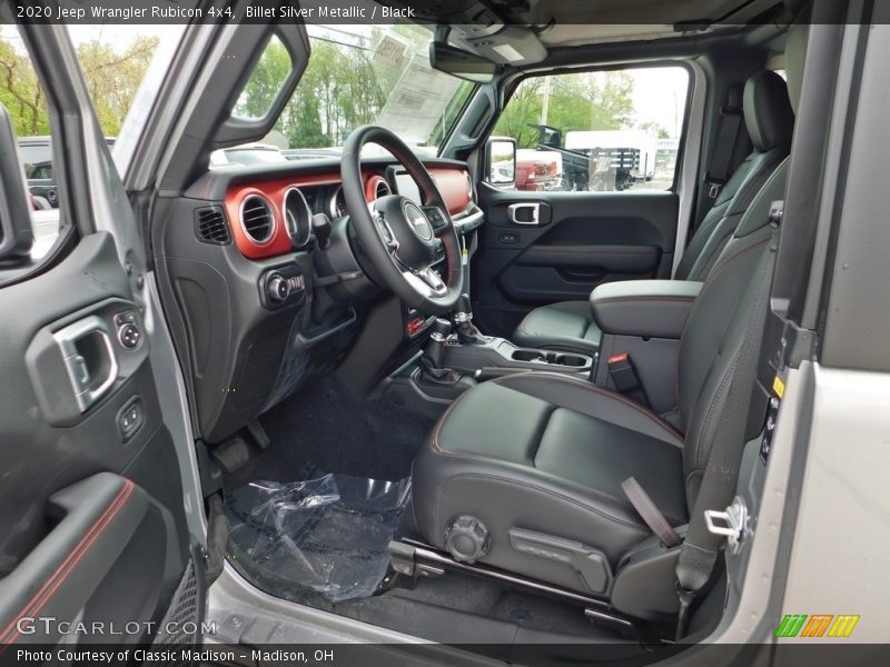 Billet Silver Metallic / Black 2020 Jeep Wrangler Rubicon 4x4