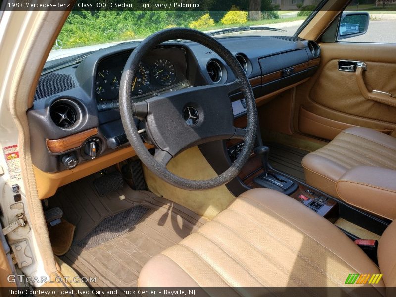 Front Seat of 1983 E Class 300 D Sedan