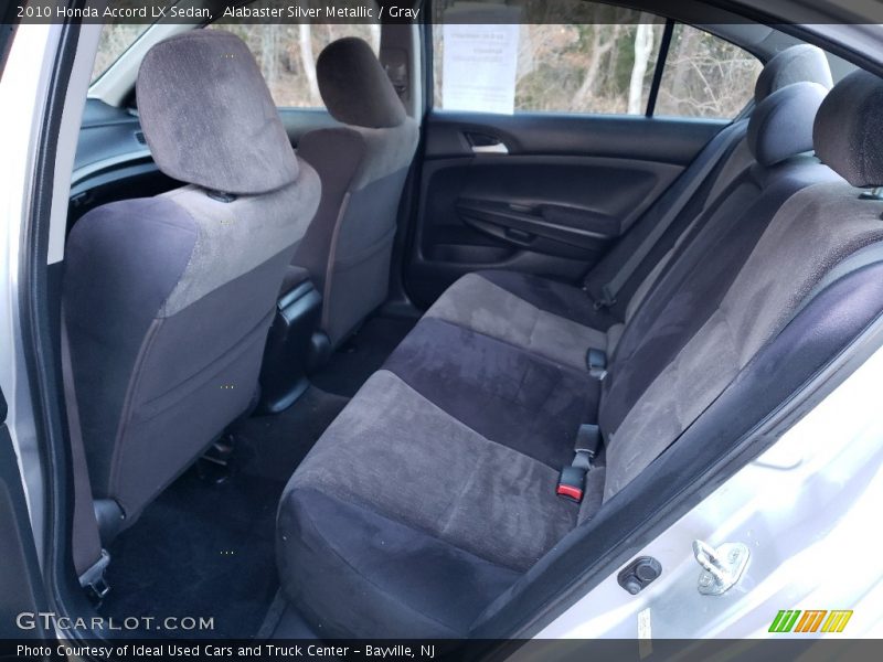 Alabaster Silver Metallic / Gray 2010 Honda Accord LX Sedan
