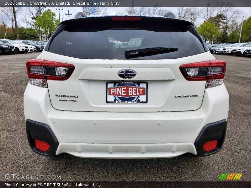 Crystal White Pearl / Gray 2020 Subaru Crosstrek 2.0 Limited
