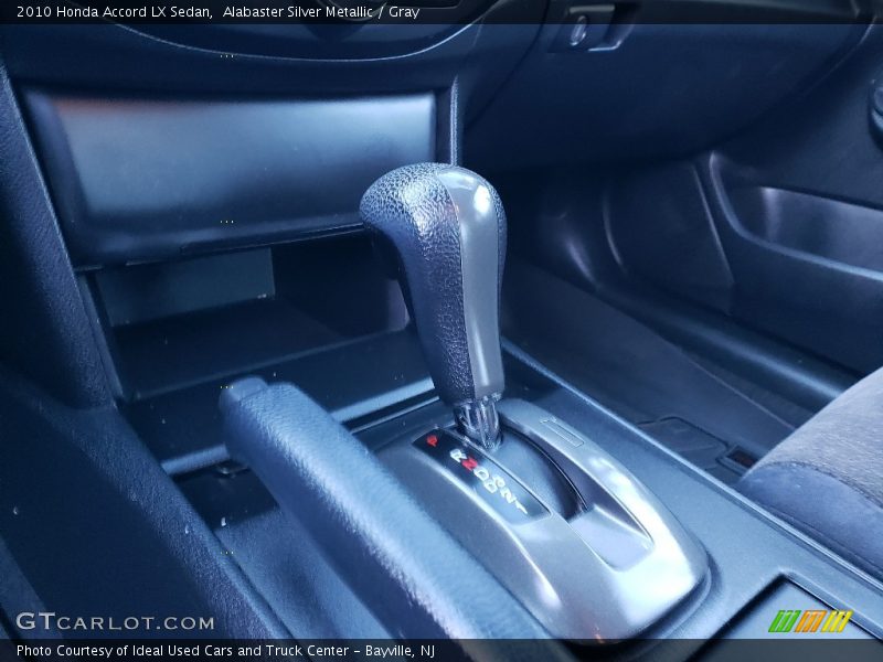 Alabaster Silver Metallic / Gray 2010 Honda Accord LX Sedan