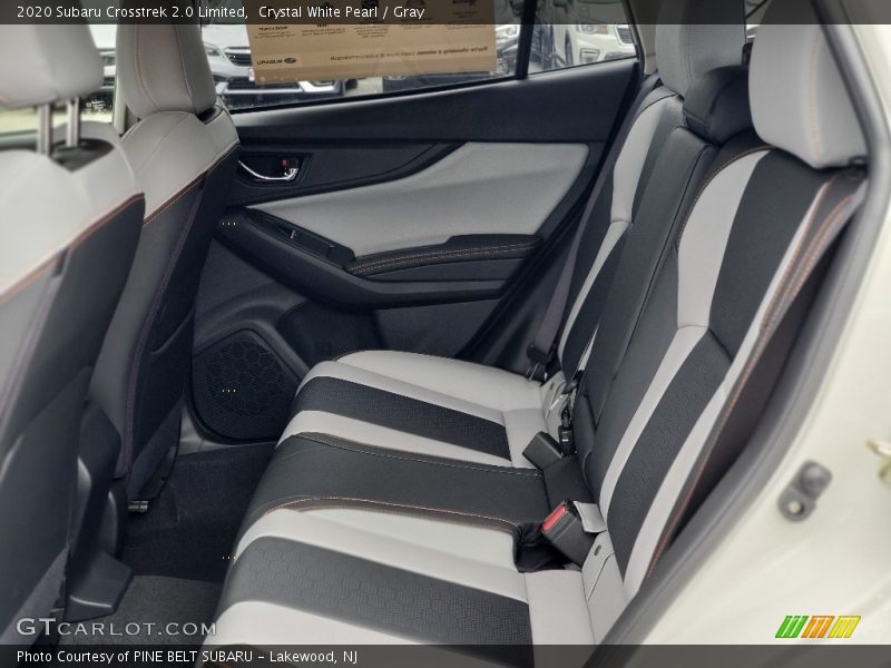 Crystal White Pearl / Gray 2020 Subaru Crosstrek 2.0 Limited