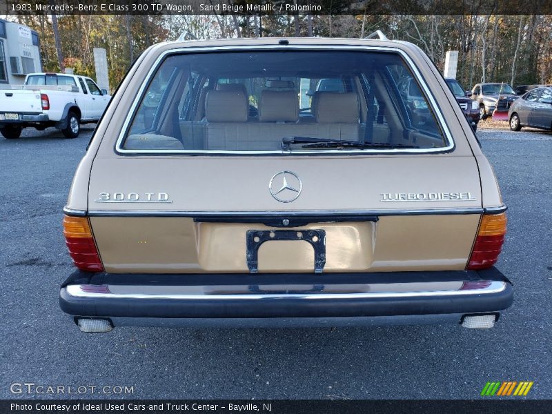 Sand Beige Metallic / Palomino 1983 Mercedes-Benz E Class 300 TD Wagon