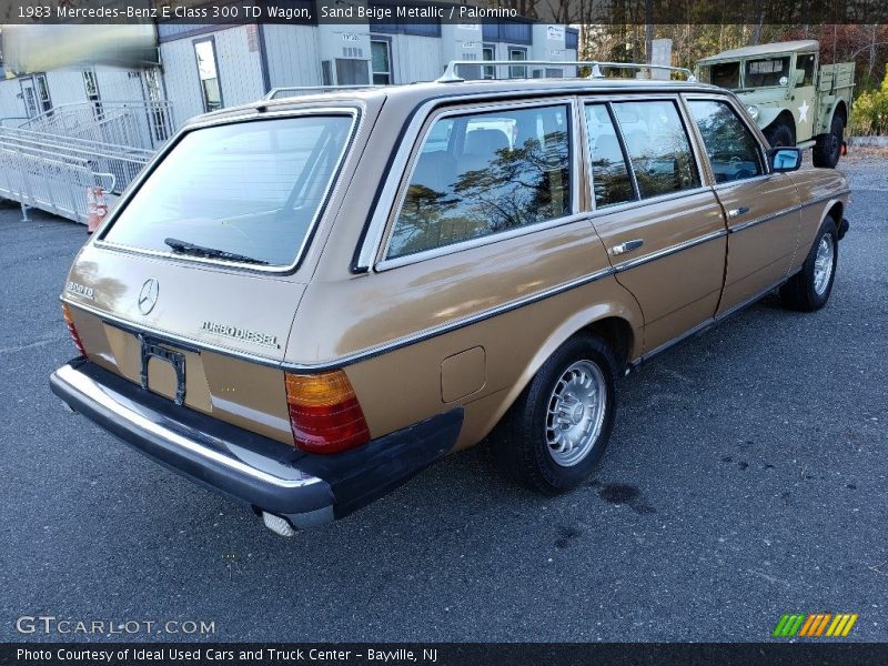 Sand Beige Metallic / Palomino 1983 Mercedes-Benz E Class 300 TD Wagon