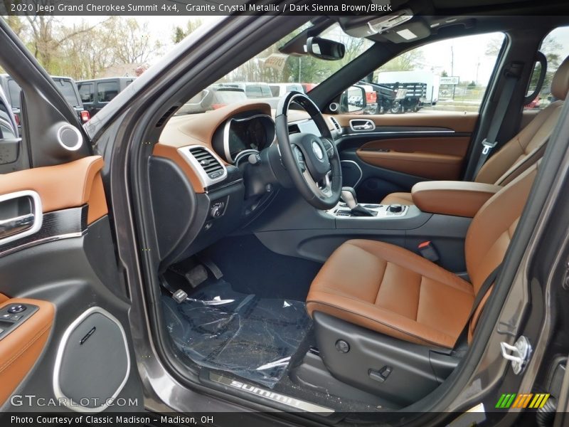 Granite Crystal Metallic / Dark Sienna Brown/Black 2020 Jeep Grand Cherokee Summit 4x4