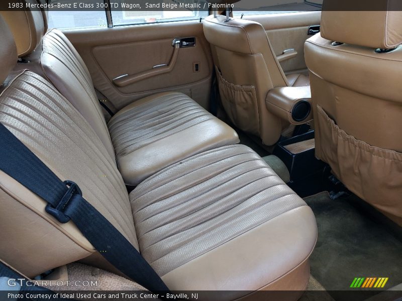 Rear Seat of 1983 E Class 300 TD Wagon