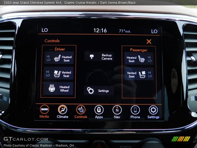 Granite Crystal Metallic / Dark Sienna Brown/Black 2020 Jeep Grand Cherokee Summit 4x4