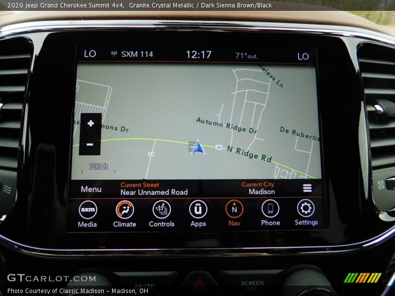 Granite Crystal Metallic / Dark Sienna Brown/Black 2020 Jeep Grand Cherokee Summit 4x4