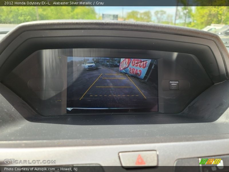 Alabaster Silver Metallic / Gray 2012 Honda Odyssey EX-L