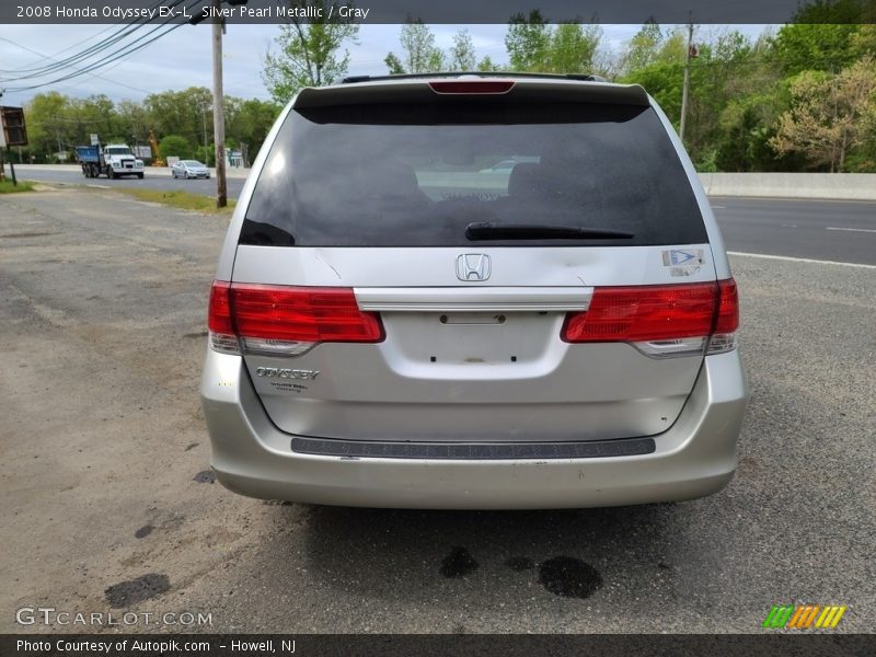 Silver Pearl Metallic / Gray 2008 Honda Odyssey EX-L