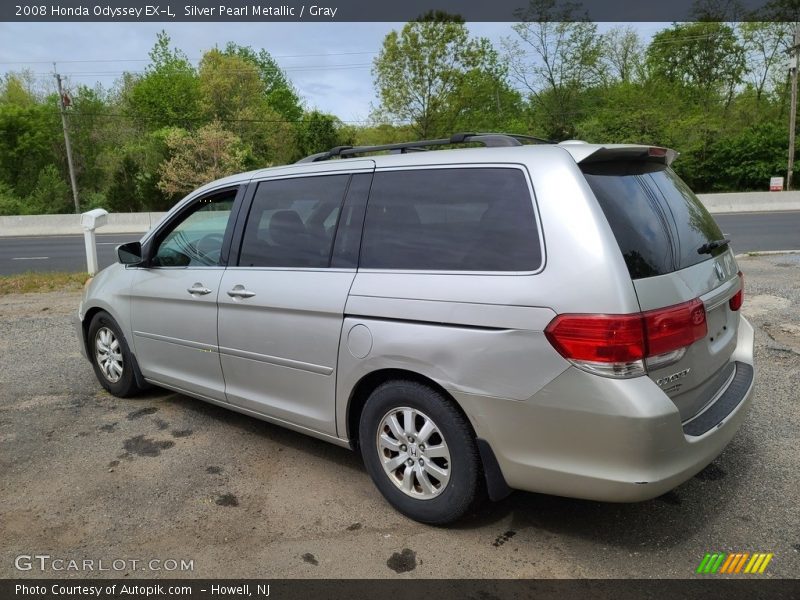 Silver Pearl Metallic / Gray 2008 Honda Odyssey EX-L
