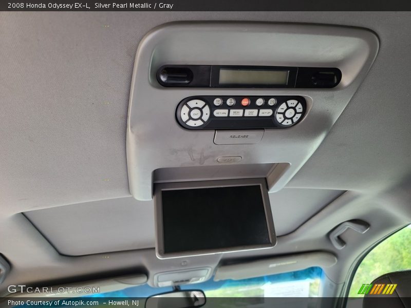 Silver Pearl Metallic / Gray 2008 Honda Odyssey EX-L