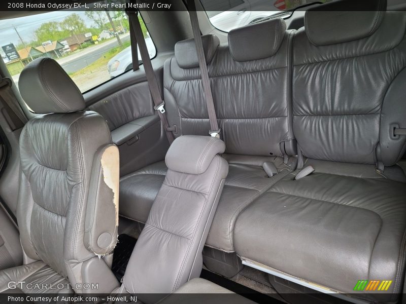 Silver Pearl Metallic / Gray 2008 Honda Odyssey EX-L
