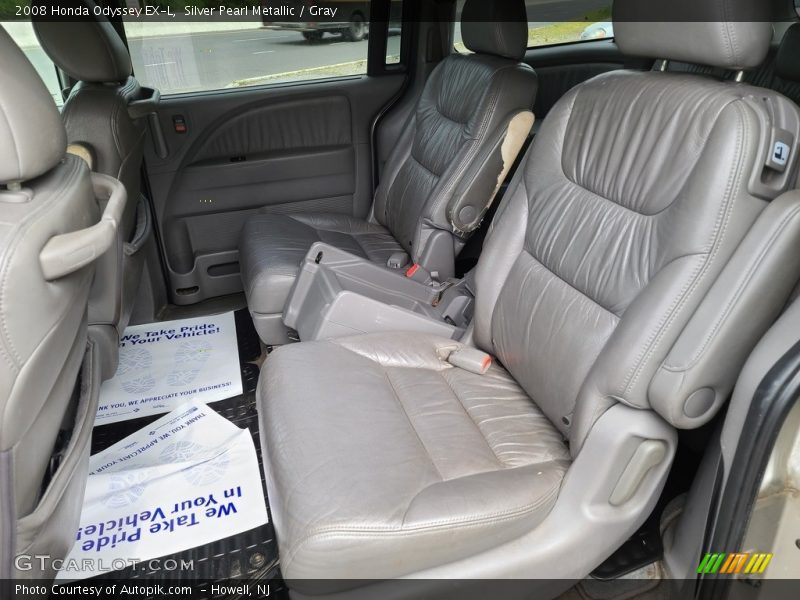 Silver Pearl Metallic / Gray 2008 Honda Odyssey EX-L