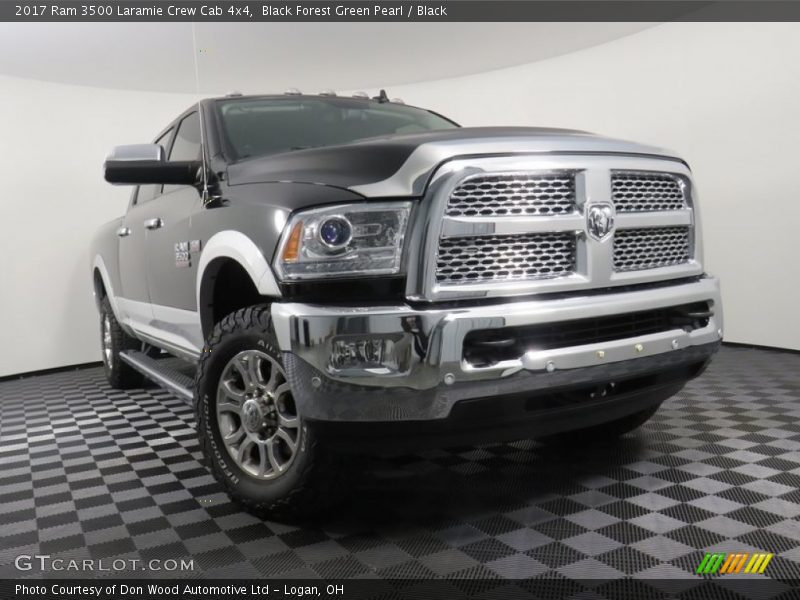 Black Forest Green Pearl / Black 2017 Ram 3500 Laramie Crew Cab 4x4