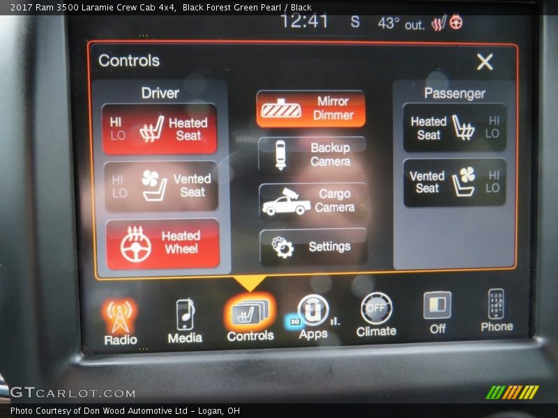 Black Forest Green Pearl / Black 2017 Ram 3500 Laramie Crew Cab 4x4