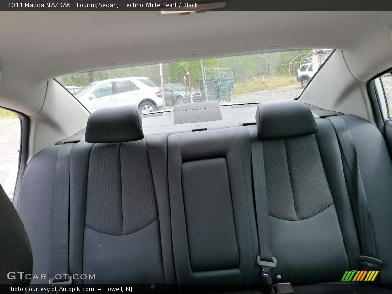 Techno White Pearl / Black 2011 Mazda MAZDA6 i Touring Sedan