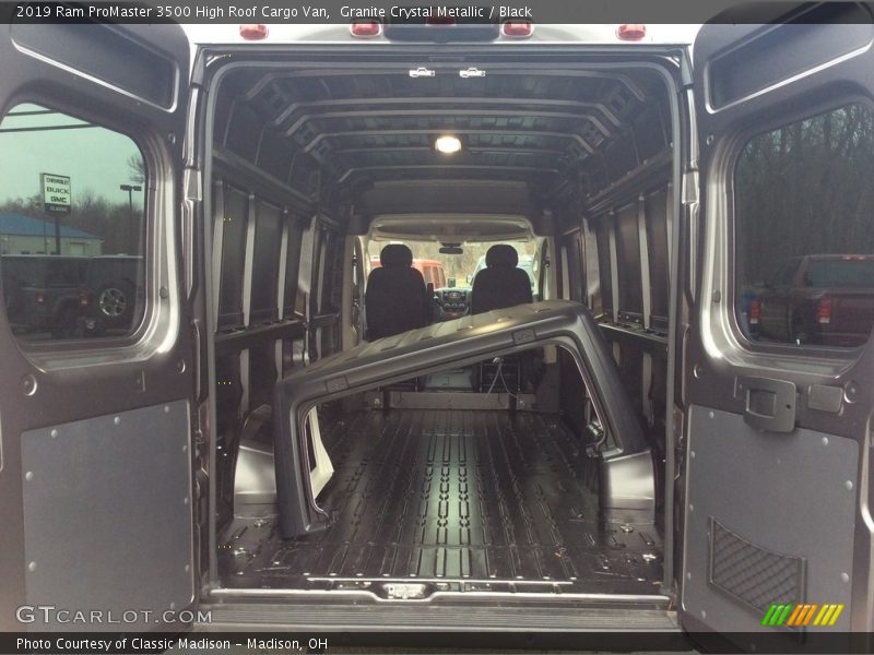 Granite Crystal Metallic / Black 2019 Ram ProMaster 3500 High Roof Cargo Van