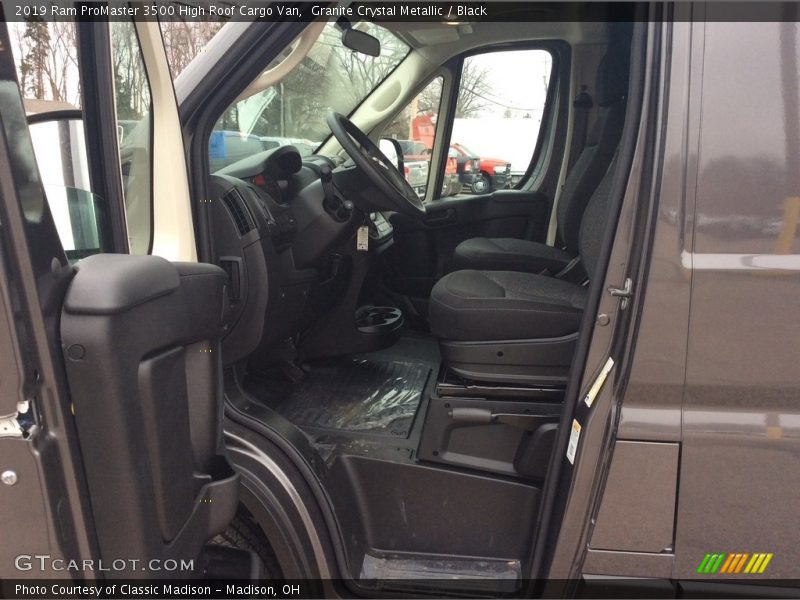 Granite Crystal Metallic / Black 2019 Ram ProMaster 3500 High Roof Cargo Van