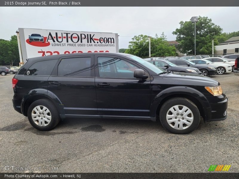 Pitch Black / Black 2015 Dodge Journey SE