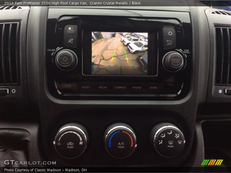 Granite Crystal Metallic / Black 2019 Ram ProMaster 3500 High Roof Cargo Van