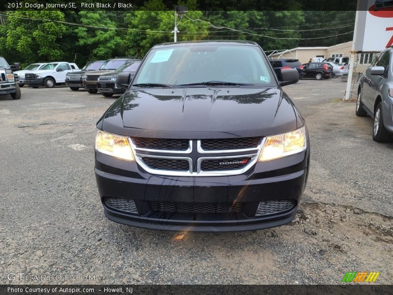 Pitch Black / Black 2015 Dodge Journey SE