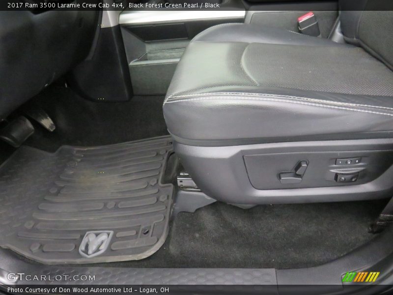 Front Seat of 2017 3500 Laramie Crew Cab 4x4